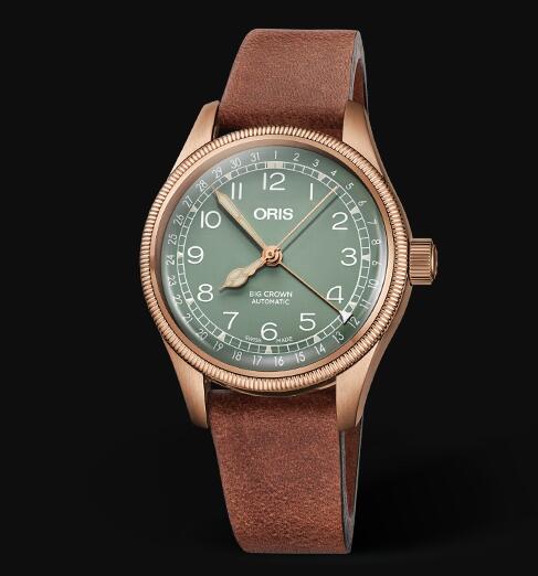 Review Oris Aviation Big Crown Bronze Pointer Date 36MM Replica Watch 01 754 7749 3167-07 5 17 69GBR